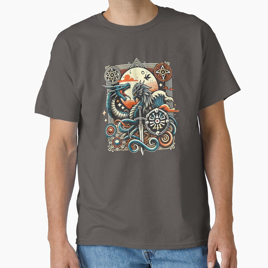 Minimalist Dragon by UrbanLayers T-Shirts, Hoodie, Sweatshirt | BlankRebels.com (Image 1)