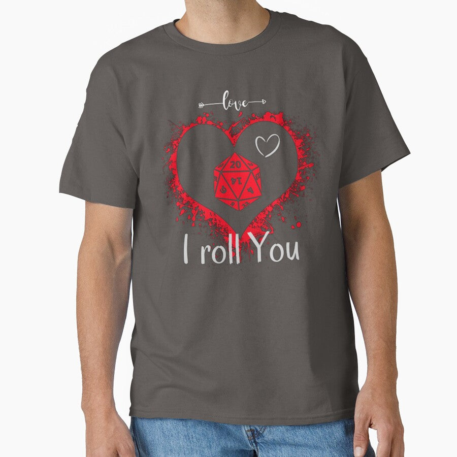 I roll you - I love you by InverseArt T-Shirts, Hoodie, Sweatshirt | BlankRebels.com (Image 1)
