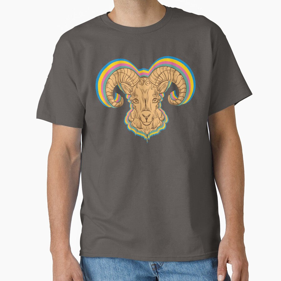 Aries Retro Zodiac Sign by noveltiko T-Shirts, Hoodie, Sweatshirt | BlankRebels.com (Image 1)