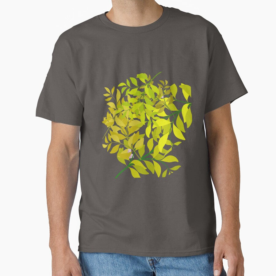 Modern Botanical Leaves Pattern by NilofaDesigns T-Shirts, Hoodie, Sweatshirt | BlankRebels.com (Image 1)