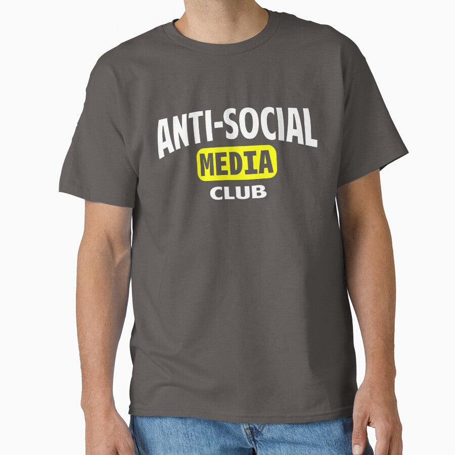 Anti social media club by Colorfulman T-Shirts, Hoodie, Sweatshirt | BlankRebels.com (Image 1)