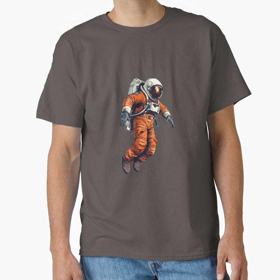 Jumping Astronaut by Cybronauts T-Shirts, Hoodie, Sweatshirt | BlankRebels.com (Image 1)
