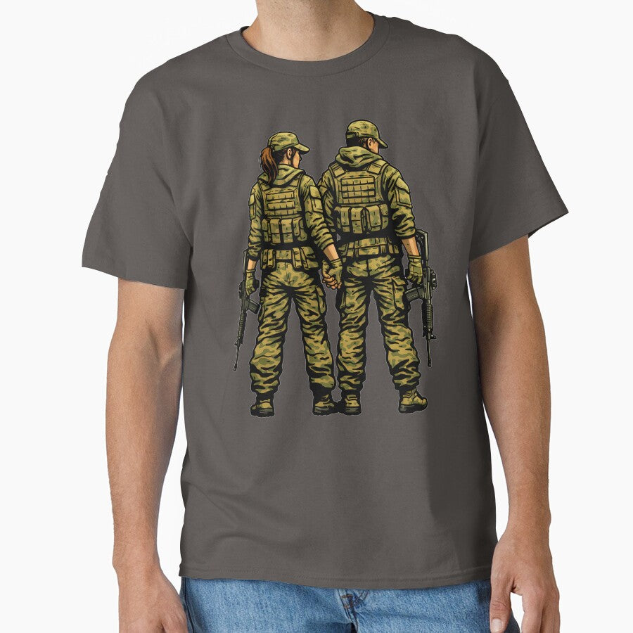 Tactical Couple by Tactical Override T-Shirts, Hoodie, Sweatshirt | BlankRebels.com (Image 1)