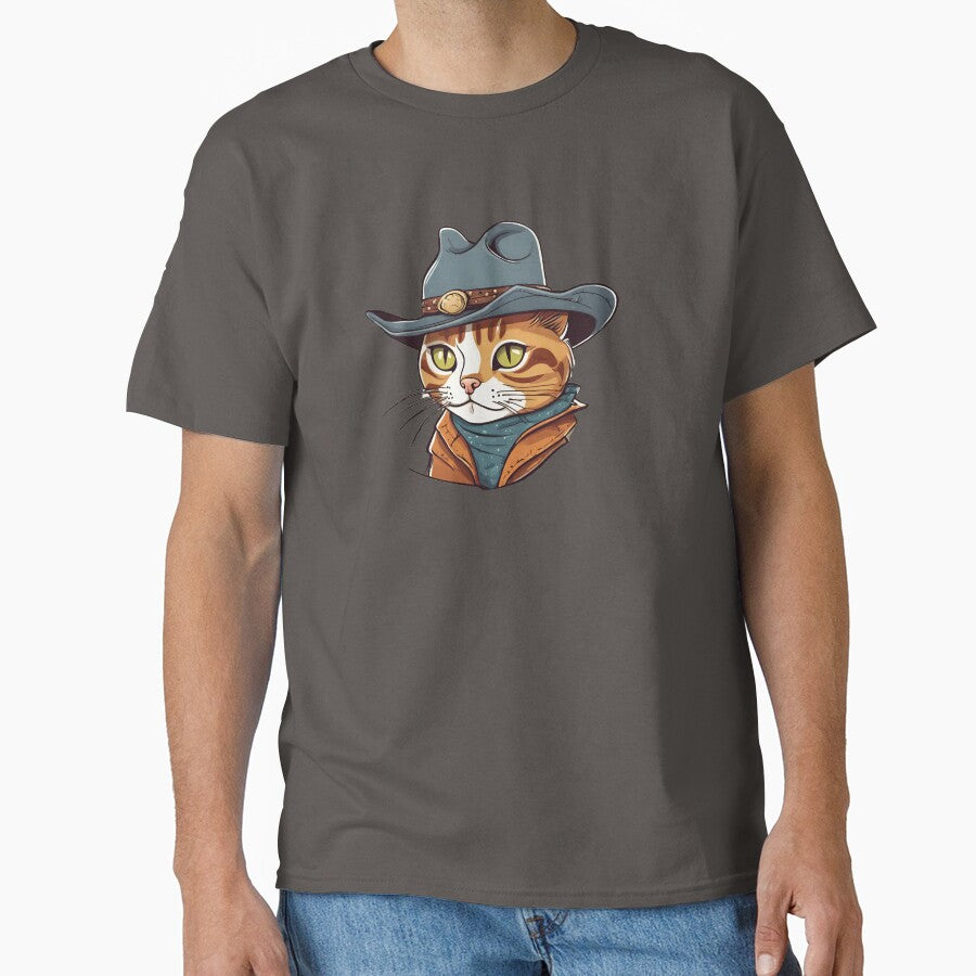 Cowboy Cat by cozyvintage T-Shirts, Hoodie, Sweatshirt | BlankRebels.com (Image 1)