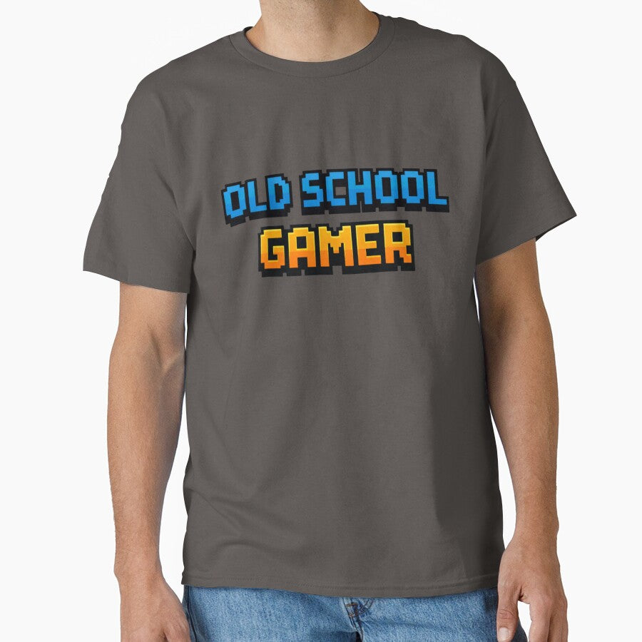 Old school gamer - Retro gamer shirt by TiltedPlayer Hoodie, Sweatshirt | BlankRebels.com (Image 1)