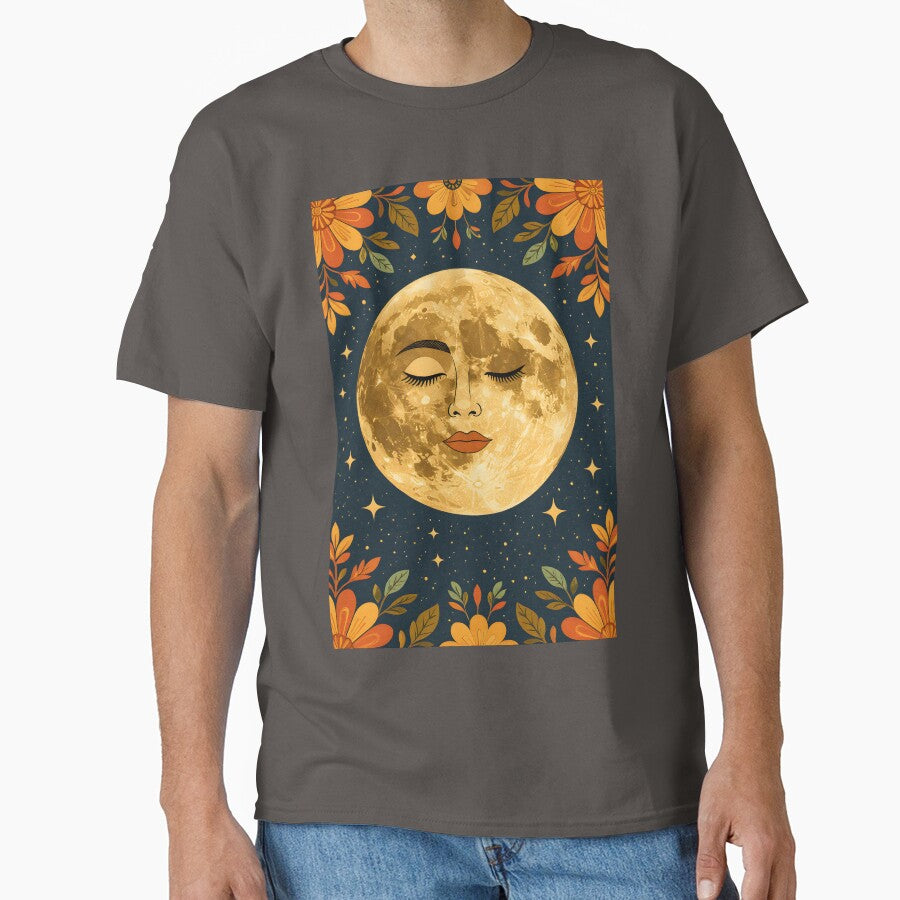 Vintage Boho Moon Stay Wild Celestial by SoulGraphixx