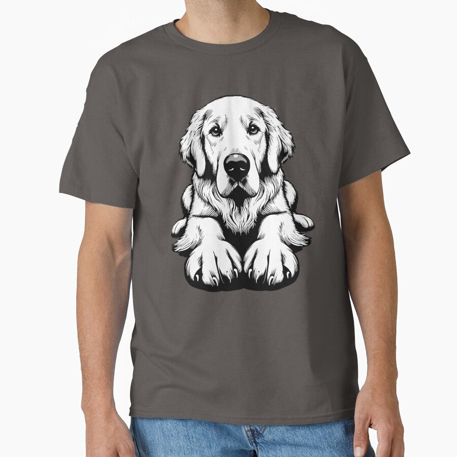 Golden Retriever by rogue-design T-Shirts, Hoodie, Sweatshirt | BlankRebels.com (Image 1)