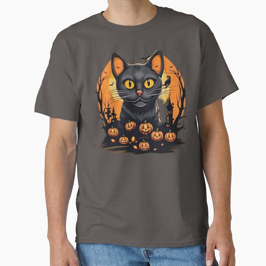 Halloween Cat by Odiss T-Shirts, Hoodie, Sweatshirt | BlankRebels.com (Image 1)