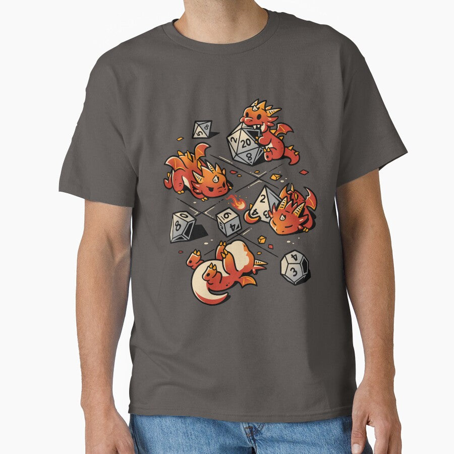 Tiny Dragons Party - Dungeon Dice by Snouleaf T-Shirts, Hoodie, Sweatshirt | BlankRebels.com (Image 1)