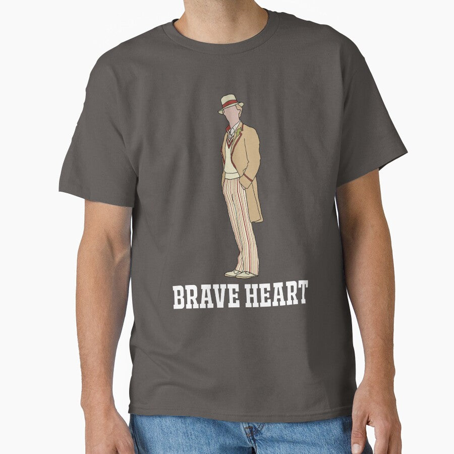 The 5th Doctor: "Brave Heart" (White) by sci-fi-nerd