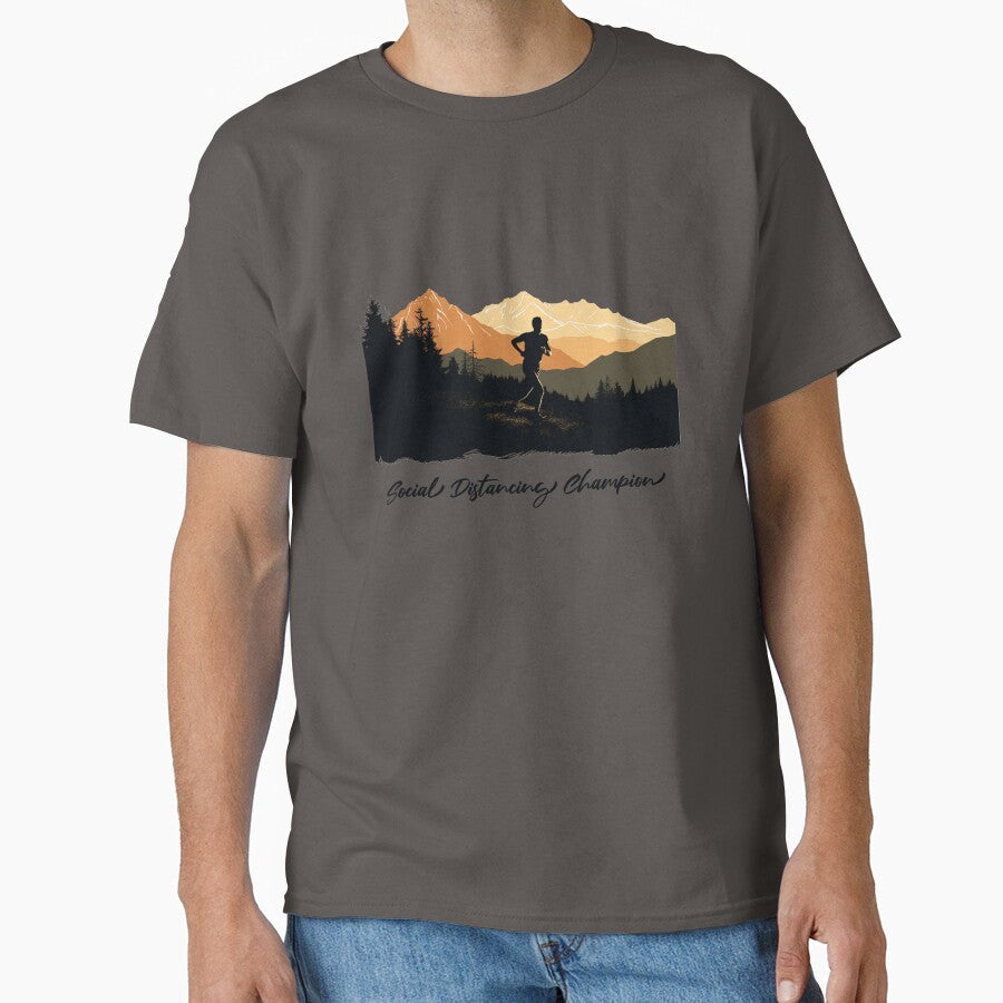 Social Distancing Champion - Trail Runner by Triple-Crown T-Shirts, Hoodie, Sweatshirt | BlankRebels.com (Image 1)