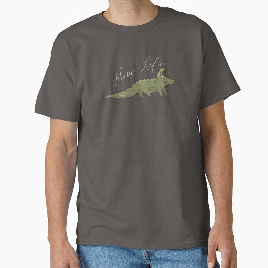 Mom Life Alligator and Baby by ladytarleton T-Shirts, Hoodie, Sweatshirt | BlankRebels.com (Image 1)