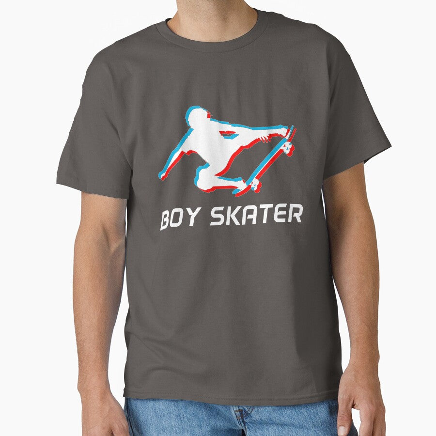 Boy Skater TikTok Style by aktiveaddict T-Shirts, Hoodie, Sweatshirt | BlankRebels.com (Image 1)
