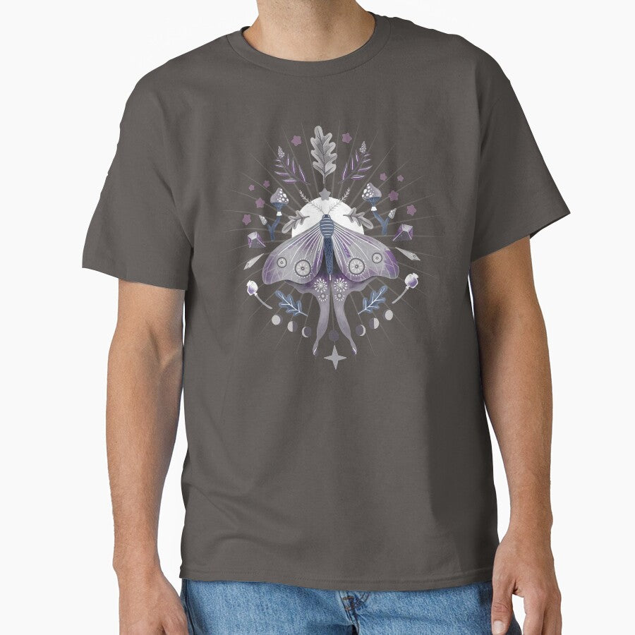 Mystic Moth dark by Suemomo T-Shirts, Hoodie, Sweatshirt | BlankRebels.com (Image 1)