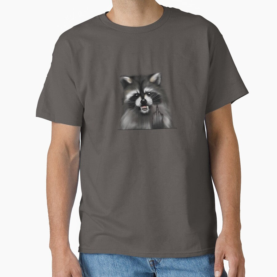 racoon anger by MonikaLauda T-Shirts, Hoodie, Sweatshirt | BlankRebels.com (Image 1)