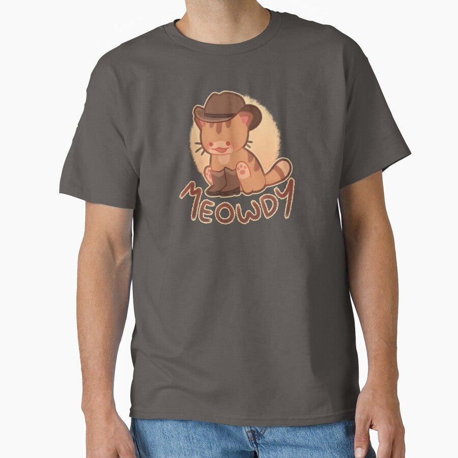 Cowboy Cat - Meowdy by How-Do-U-Art T-Shirts, Hoodie, Sweatshirt | BlankRebels.com (Image 1)