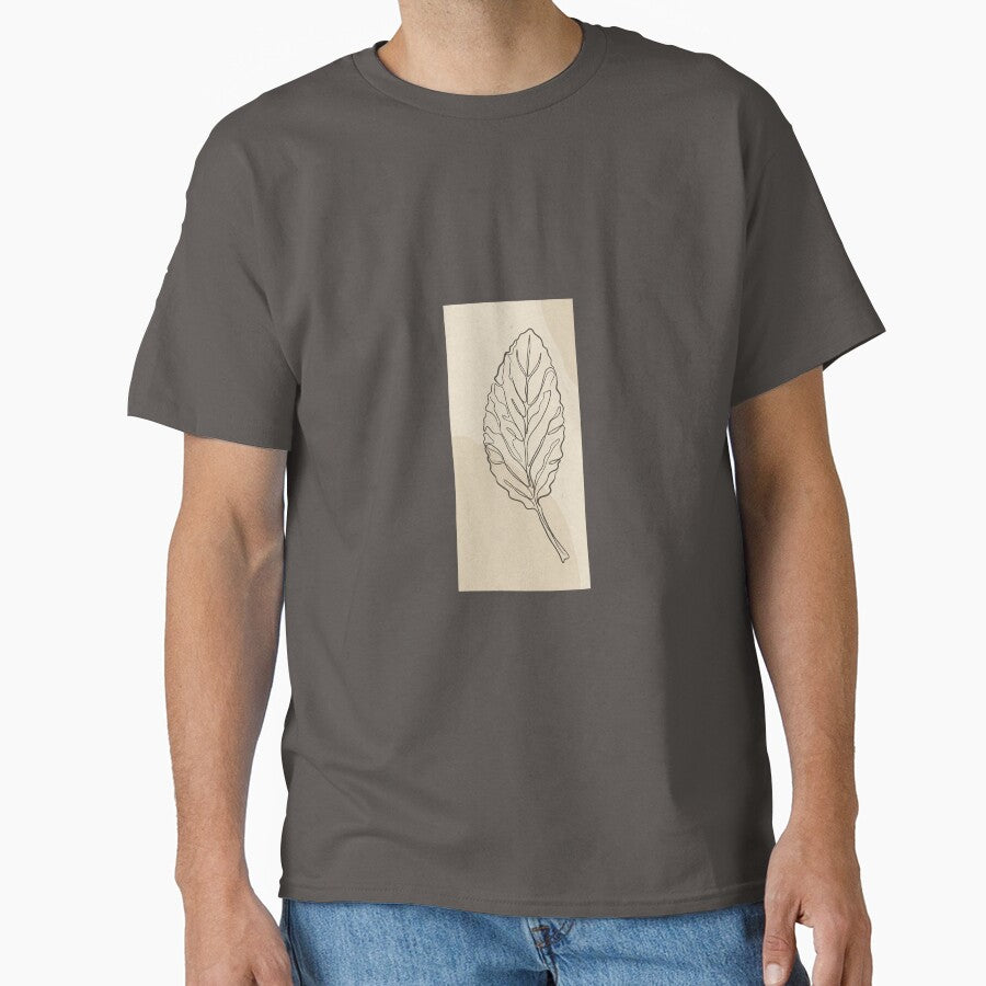 Copie de Minimalist Sage Leaf by ShoppingVillage T-Shirts, Hoodie, Sweatshirt | BlankRebels.com (Image 1)