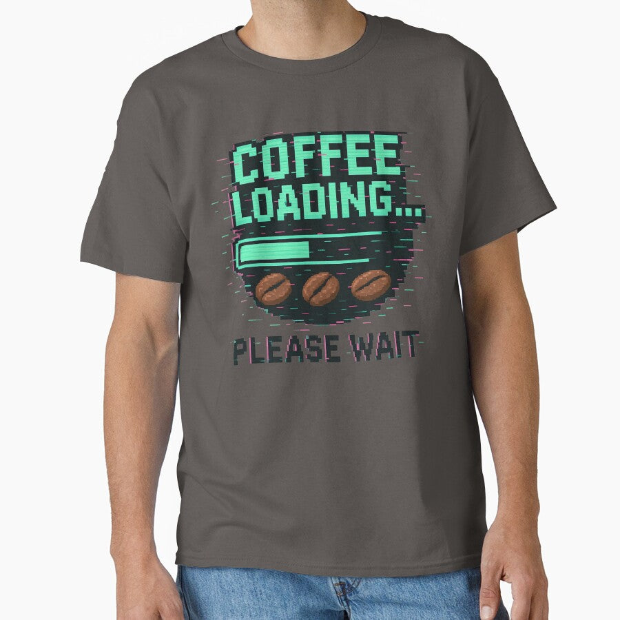 Coffee Loading Progress Bar by PulpRitz84 T-Shirts, Hoodie, Sweatshirt | BlankRebels.com (Image 1)