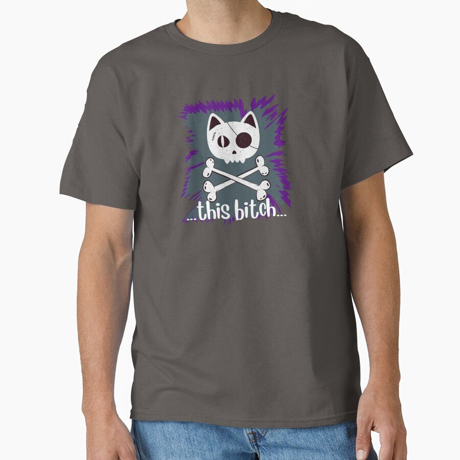 This B**** Kitty- Skull by HeadCanonAdv T-Shirts, Hoodie, Sweatshirt | BlankRebels.com (Image 1)