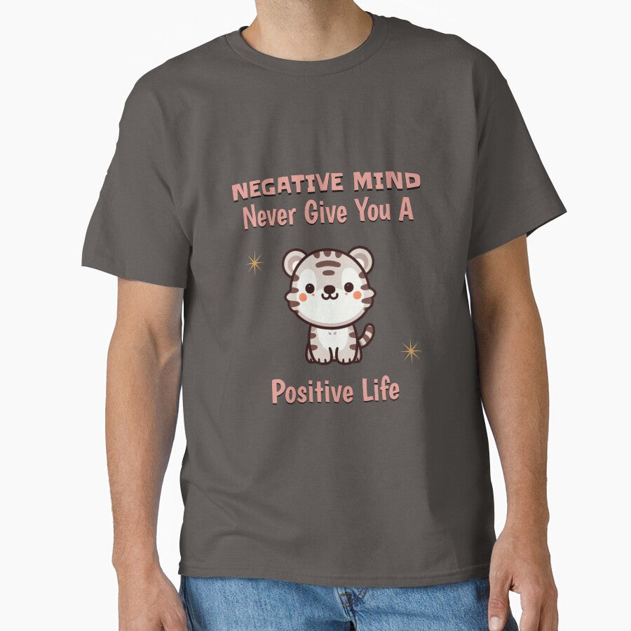 negative mind never give you a positive life Tiger by LemuellTrends T-Shirts, Hoodie, Sweatshirt | BlankRebels.com (Image 1)