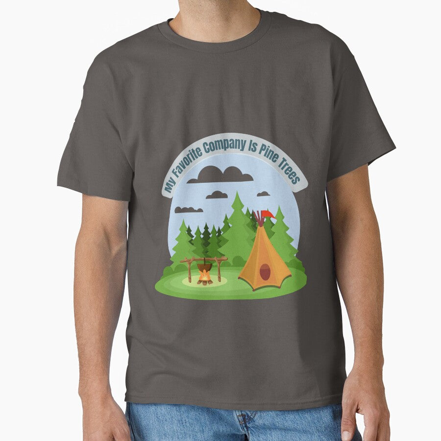 My Favorite Company Is Pine Trees by myinkydesigns T-Shirts, Hoodie, Sweatshirt | BlankRebels.com (Image 1)