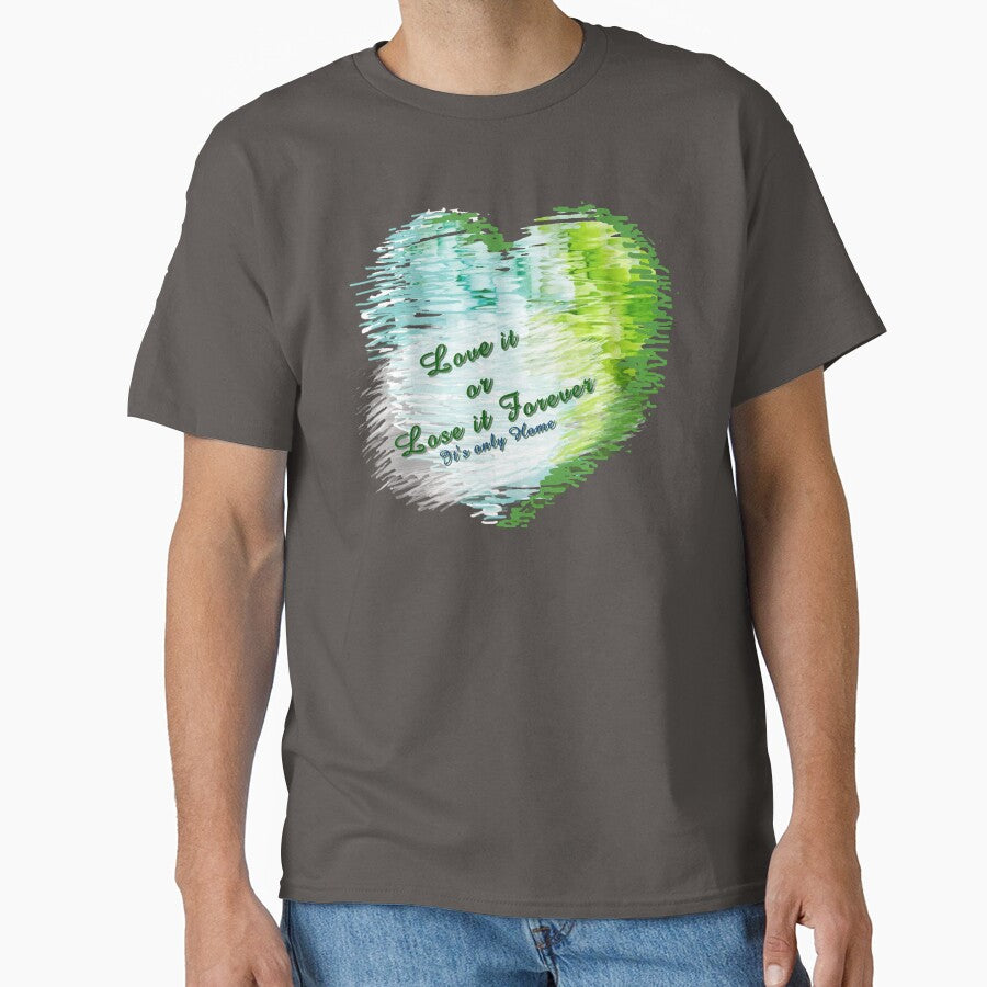 LOVE THE EARTH OR LOSE IT  earth day April 22 by THE AMERICAN TEEVANGELIST