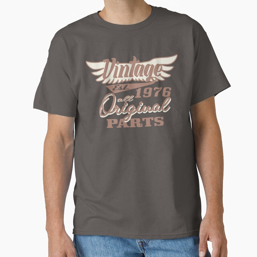 Vintage 1976 all original parts by giftfromheart T-Shirts, Hoodie, Sweatshirt | BlankRebels.com (Image 1)