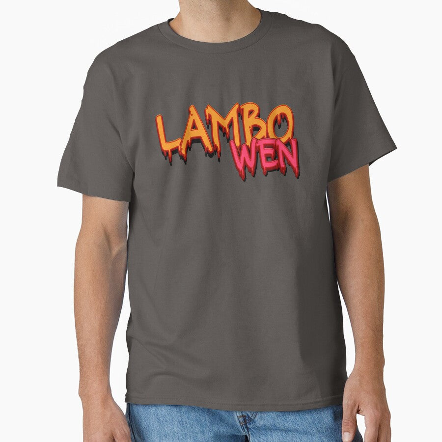 LAMBO WEN – Dripping Horror Font Crypto Meme by CryptoAuntie T-Shirts, Hoodie, Sweatshirt | BlankRebels.com (Image 1)