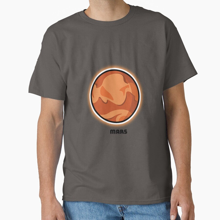 Mars planet, solar system by gllemm T-Shirts, Hoodie, Sweatshirt | BlankRebels.com (Image 1)