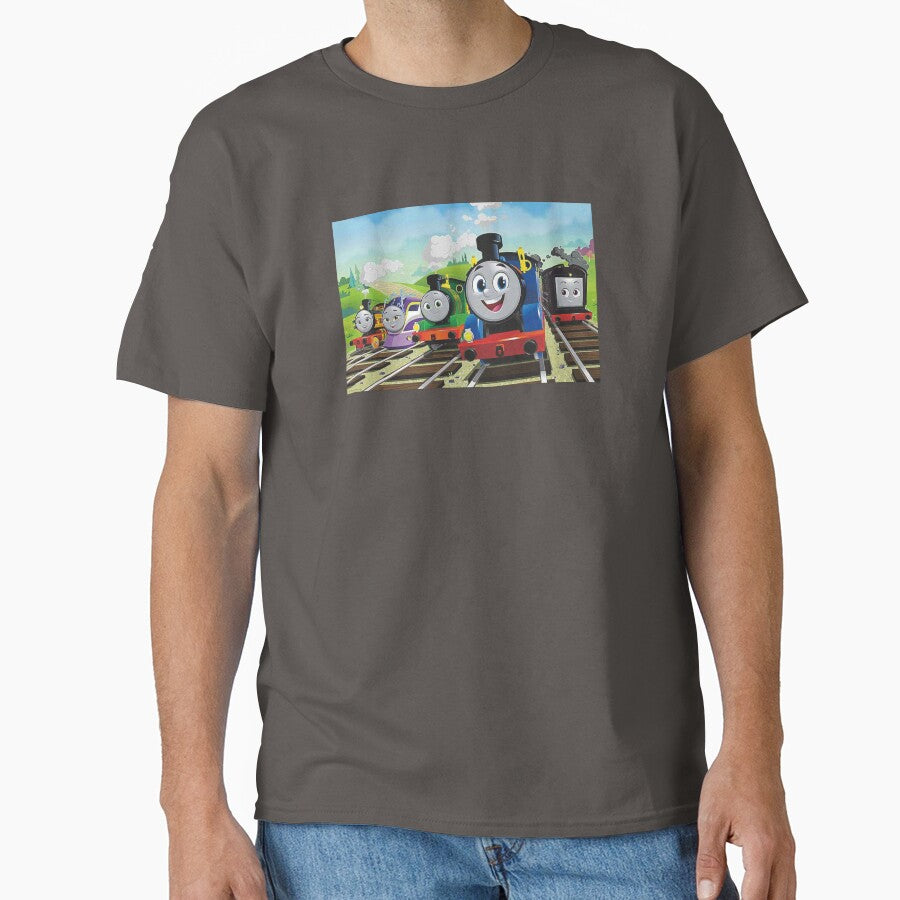 Cute Train by TitinNuraini T-Shirts, Hoodie, Sweatshirt | BlankRebels.com (Image 1)
