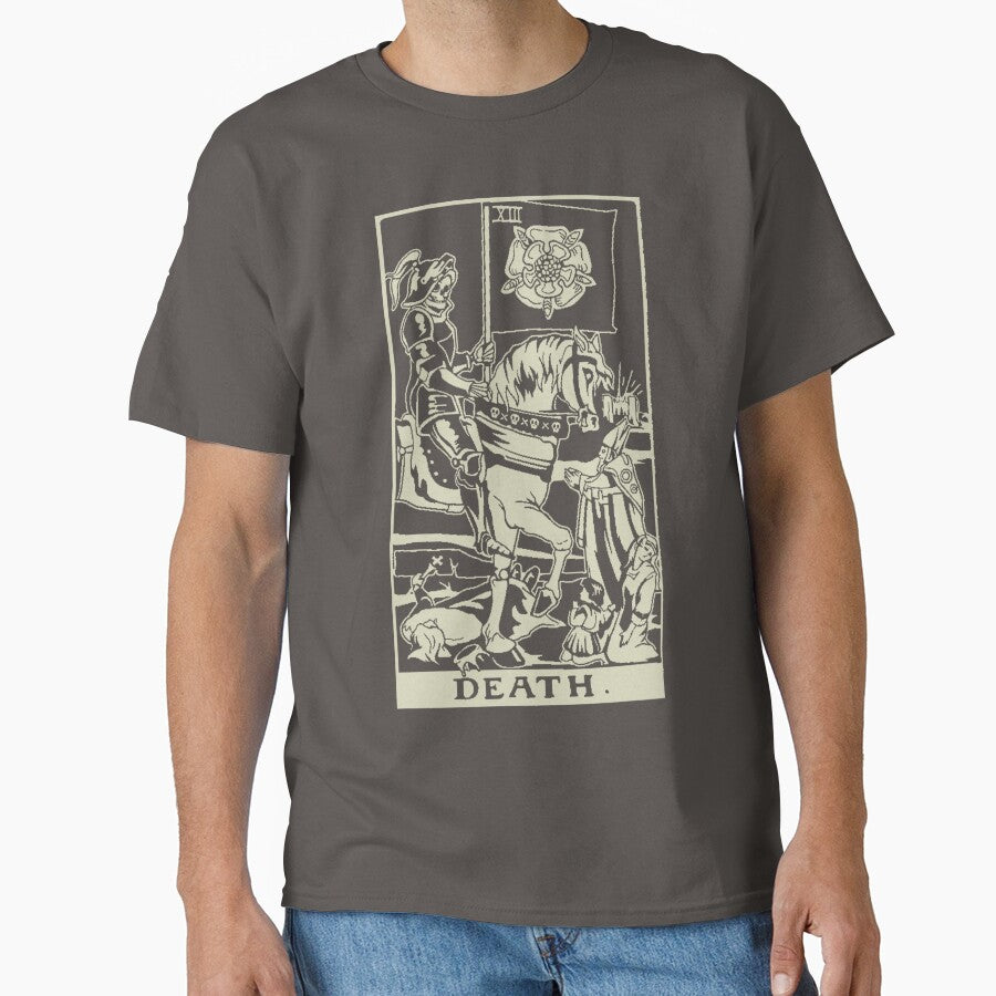 Tarot Death by Sculptlev46 T-Shirts, Hoodie, Sweatshirt | BlankRebels.com (Image 1)