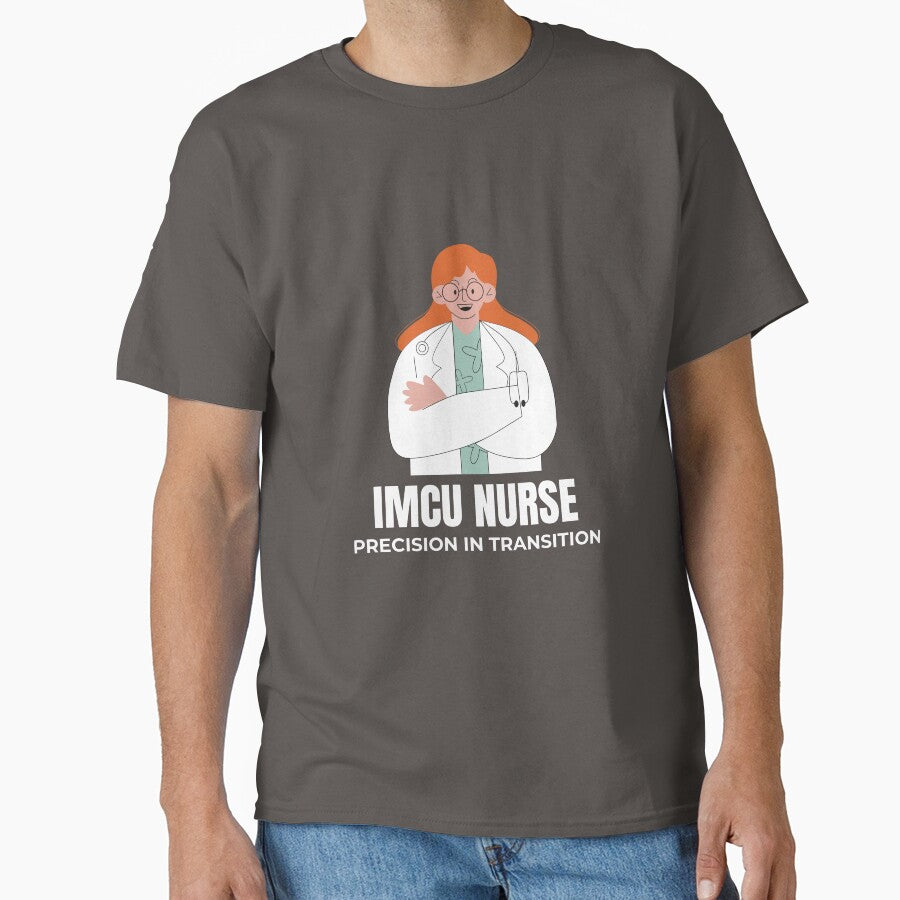 IMCU Nurse: Precision in Transition - Female IMCU Nurse by Fede Prints T-Shirts, Hoodie, Sweatshirt (Image 1)