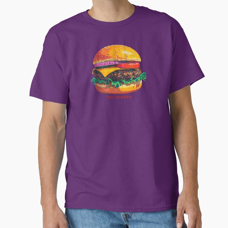 The Burger by mcraft studio T-Shirts, Hoodie, Sweatshirt | BlankRebels.com (Image 1)