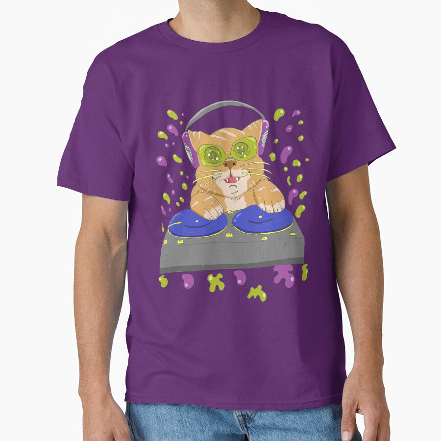 DJ Cat Kawaii by FilMate T-Shirts, Hoodie, Sweatshirt | BlankRebels.com (Image 1)