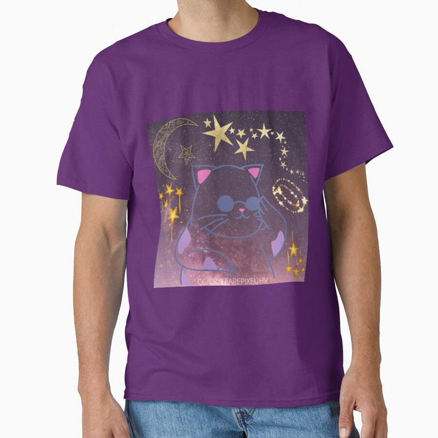 Space kitty/space cat by Fearepixeuhv T-Shirts, Hoodie, Sweatshirt | BlankRebels.com (Image 1)