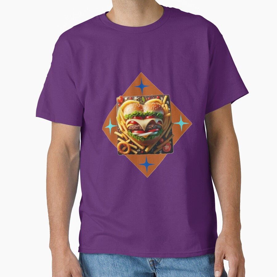 Burger Delight by DesignNebula T-Shirts, Hoodie, Sweatshirt | BlankRebels.com (Image 1)