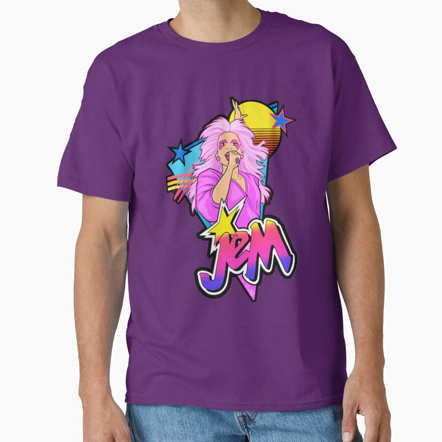 RETRO 80S JEM by FunnehGacha T-Shirts, Hoodie, Sweatshirt | BlankRebels.com (Image 1)
