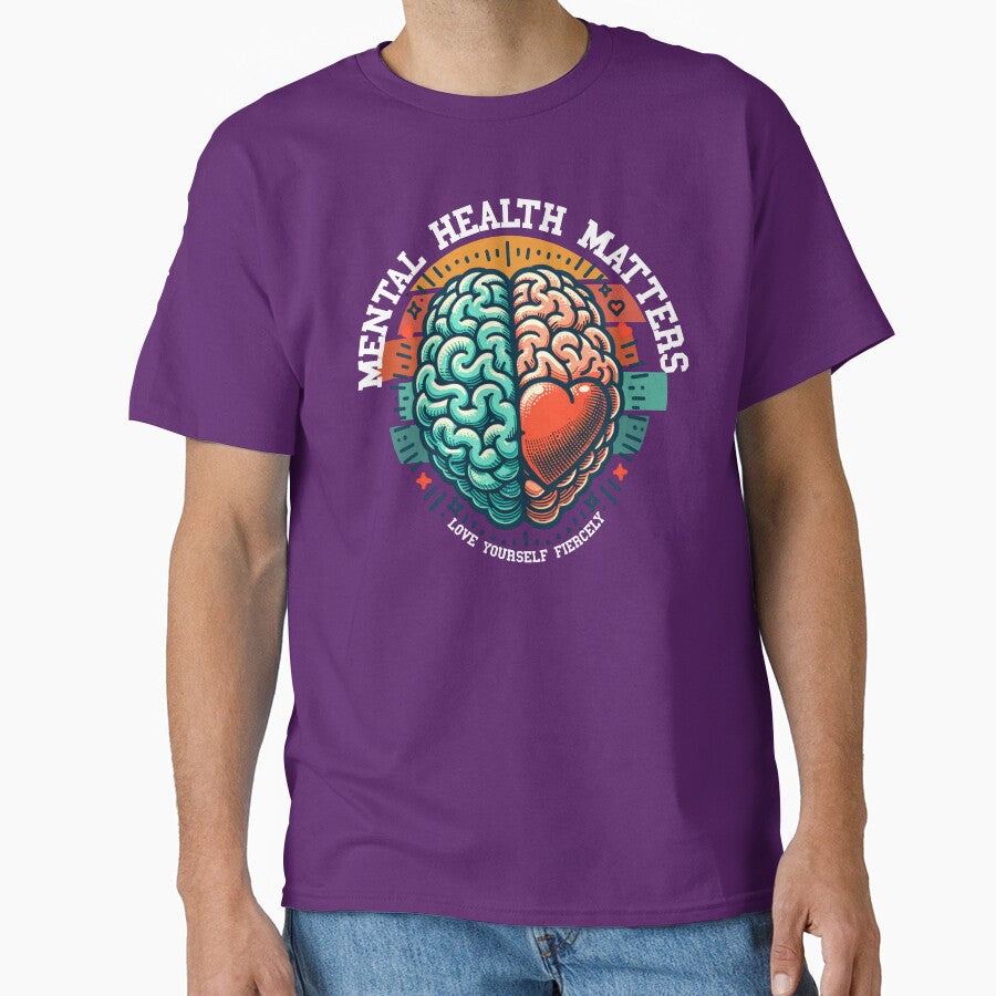 Mental health matters by Belarte.shop T-Shirts, Hoodie, Sweatshirt | BlankRebels.com (Image 1)