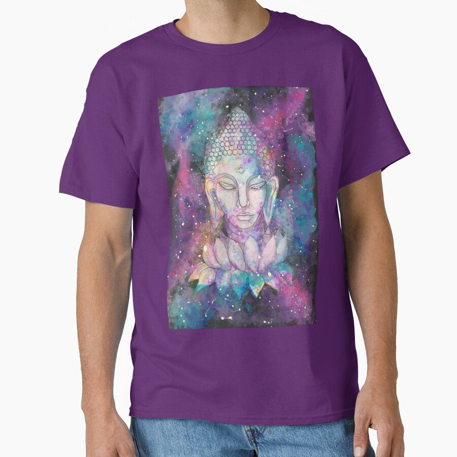 galaxy buddha by DOROTABBB T-Shirts, Hoodie, Sweatshirt | BlankRebels.com (Image 1)