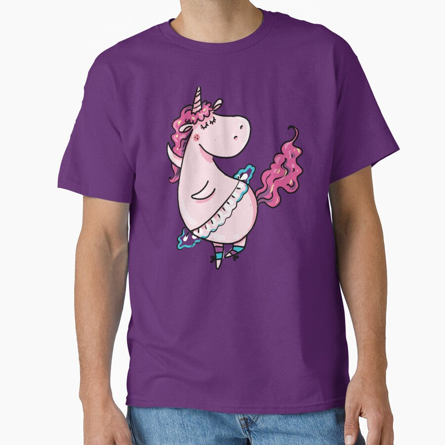 Ballerina Unicorn by Dreamflight T-Shirts, Hoodie, Sweatshirt | BlankRebels.com (Image 1)