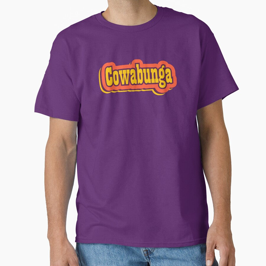 Cowabunga Retro Typography, Vintage Slang Word by ArtNoveltee T-Shirts, Hoodie, Sweatshirt | BlankRebels.com (Image 1)
