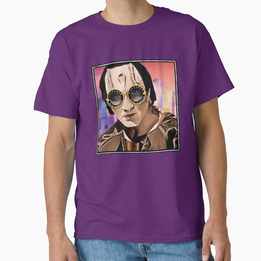 Deep Space Vice Murder Lizard Spy Parody - No Text Version by orionlodubyal T-Shirts, Hoodie, Sweatshirt (Image 1)