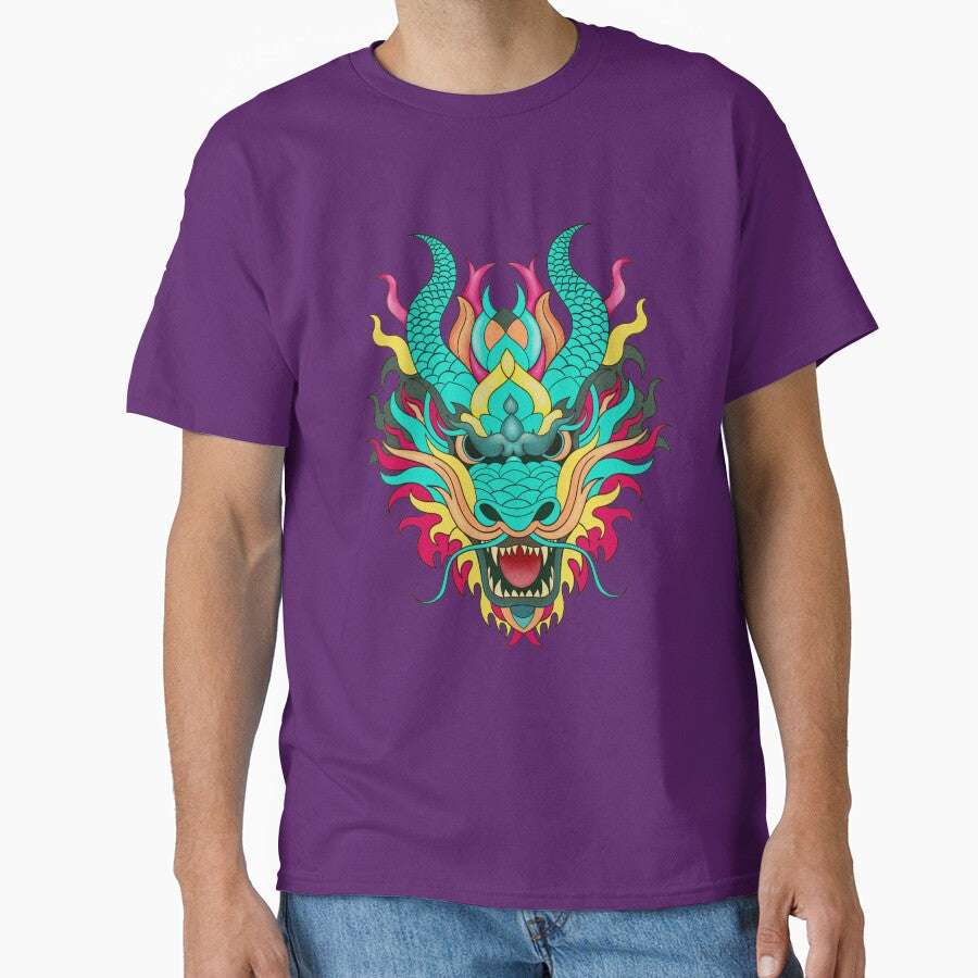 Colorful dragon by AngeMNunez T-Shirts, Hoodie, Sweatshirt | BlankRebels.com (Image 1)