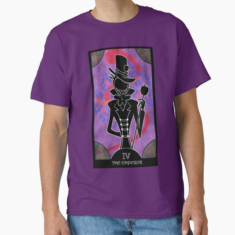 Hazbin Hotel/Helluva Boss Tarot Cards ::The Emperor:: by Vixxen92 T-Shirts, Hoodie, Sweatshirt | BlankRebels.com (Image 1)