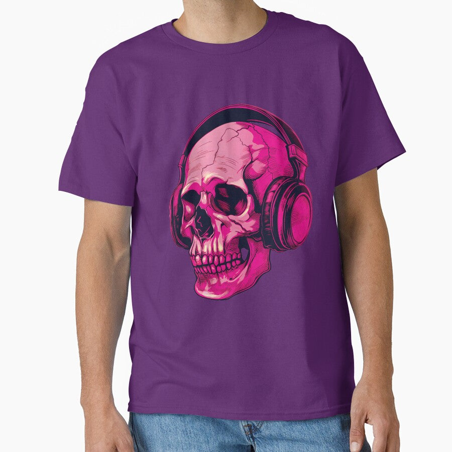 Skull with headphones by Berlin Ska Club T-Shirts, Hoodie, Sweatshirt | BlankRebels.com (Image 1)