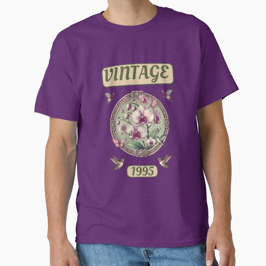 Vintage 1995 T-Shirt by Manic Merch Designs Hoodie, Sweatshirt | BlankRebels.com (Image 1)
