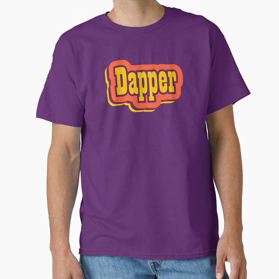 Dapper Retro Typography, Vintage Slang Word by ArtNoveltee T-Shirts, Hoodie, Sweatshirt | BlankRebels.com (Image 1)