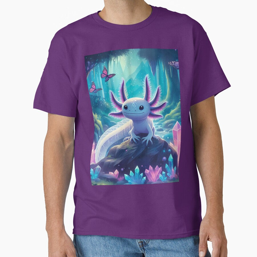 Axolotl Art #68 | Axolotl Lovers by ksgraphics222 T-Shirts, Hoodie, Sweatshirt | BlankRebels.com (Image 1)
