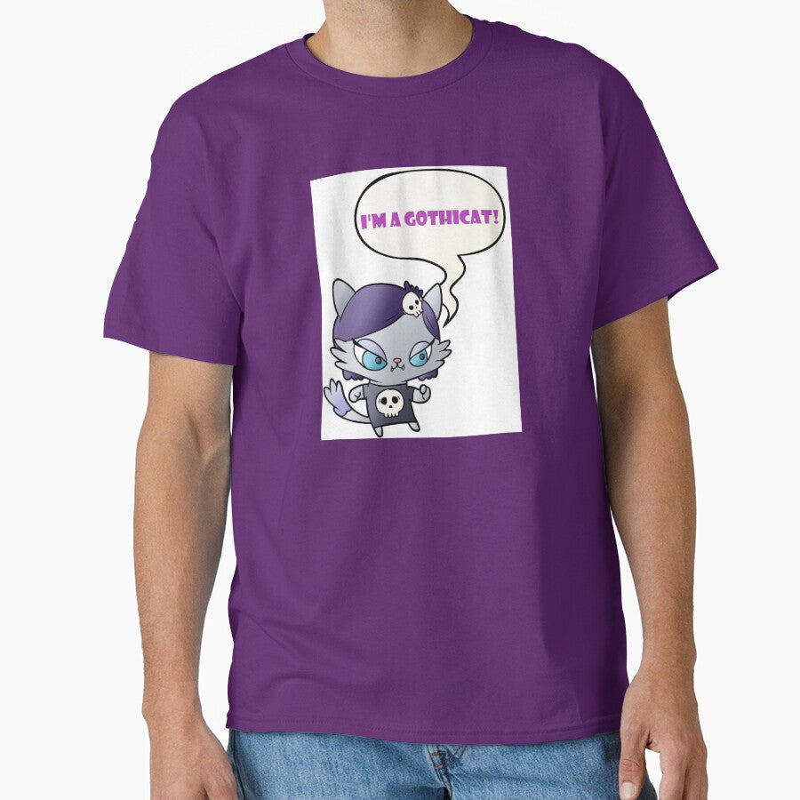This is a girl power Gothicat by ThundRDownunder T-Shirts, Hoodie, Sweatshirt | BlankRebels.com (Image 1)