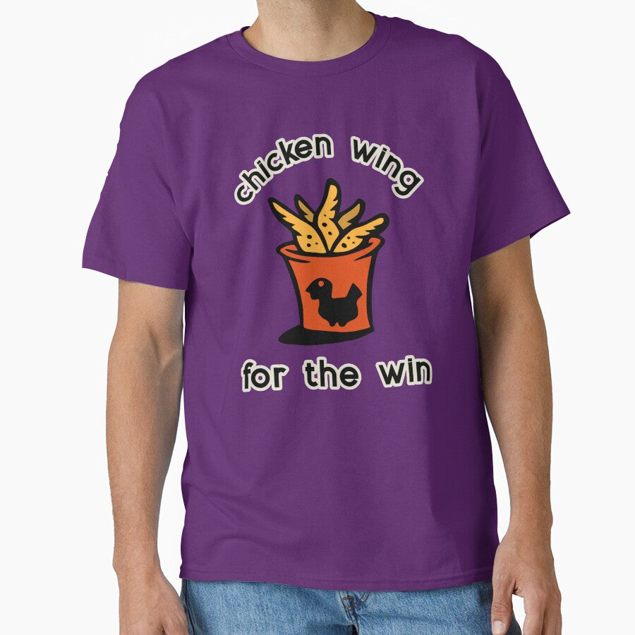 Chicken Wings For The Win by OnlyCoolTees T-Shirts, Hoodie, Sweatshirt | BlankRebels.com (Image 1)
